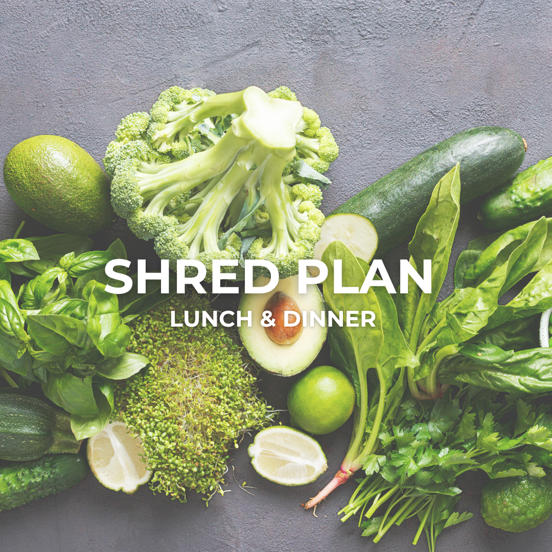 SHRED PLAN - TWO MEALS X DAY