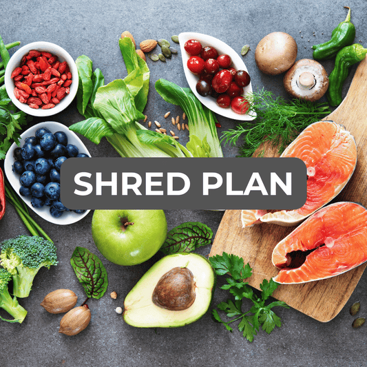 SHRED PLAN - TWO MEALS X DAY